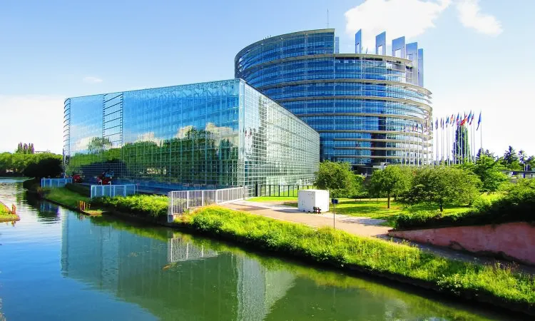 EU-Parlament in Straßburg, Frankreich